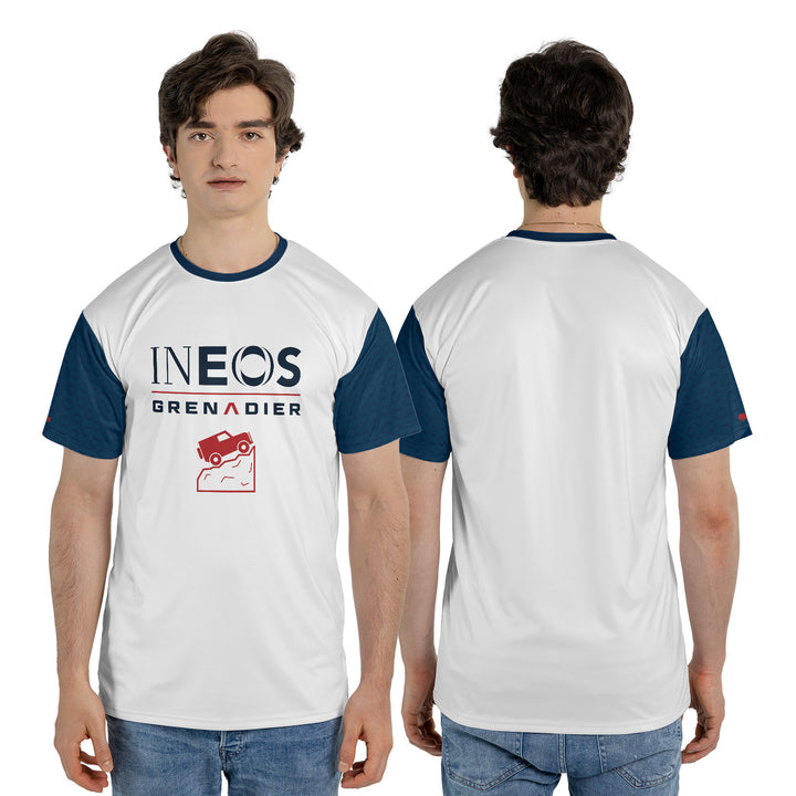INEOS Grenadier Crewneck Jersey White Front and Back #color_chalk