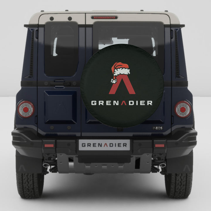 Grenadier Spare Tire Cover – A Merry Touch for Your Rear View!