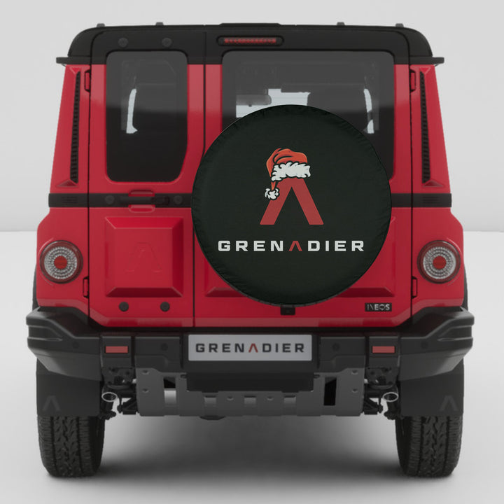Grenadier Spare Tire Cover – A Merry Touch for Your Rear View!