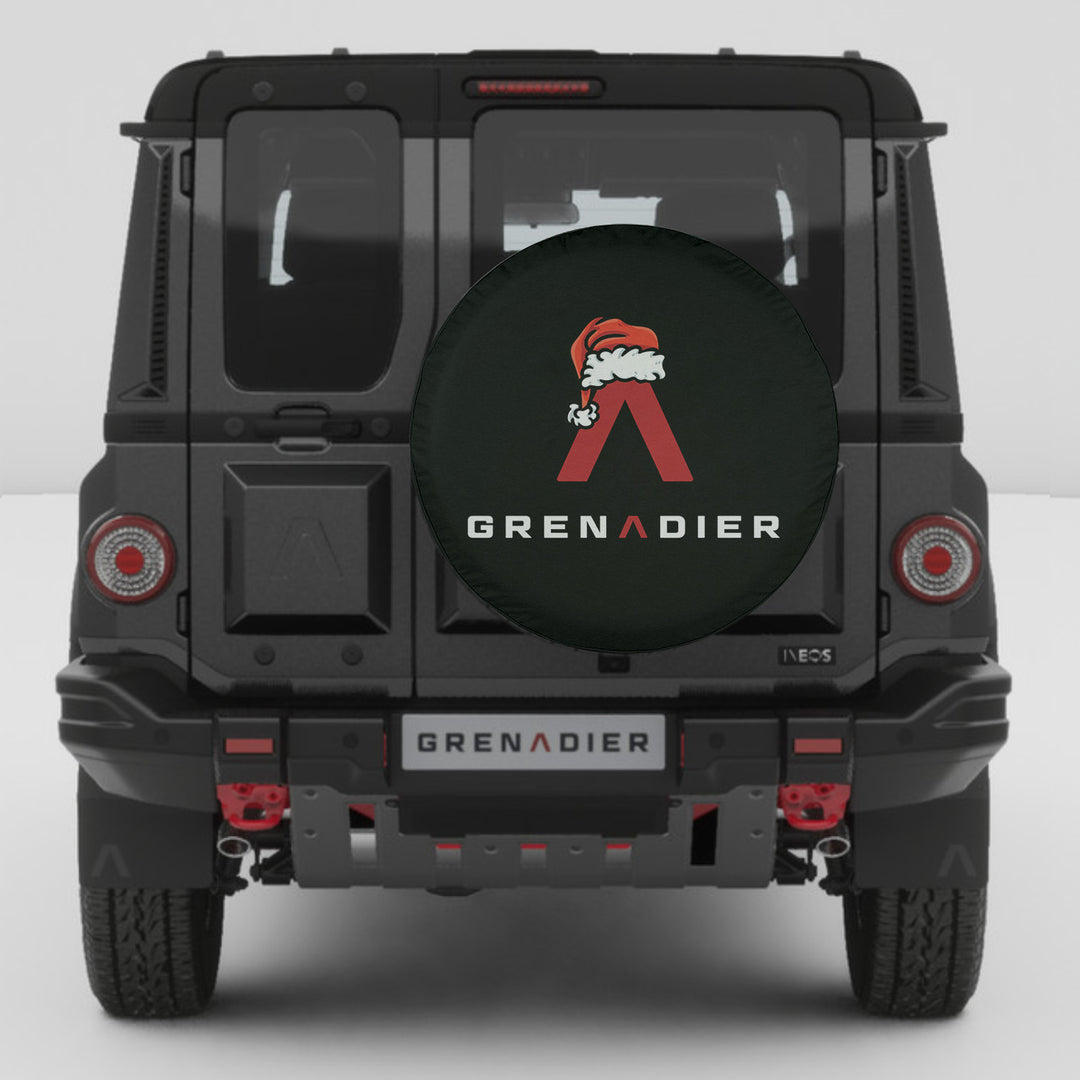 Grenadier Spare Tire Cover – A Merry Touch for Your Rear View!