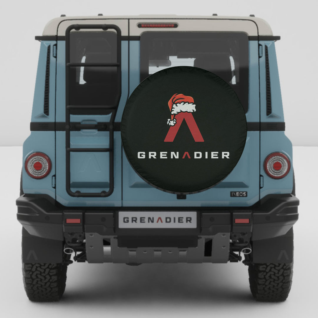 Grenadier Spare Tire Cover – A Merry Touch for Your Rear View!