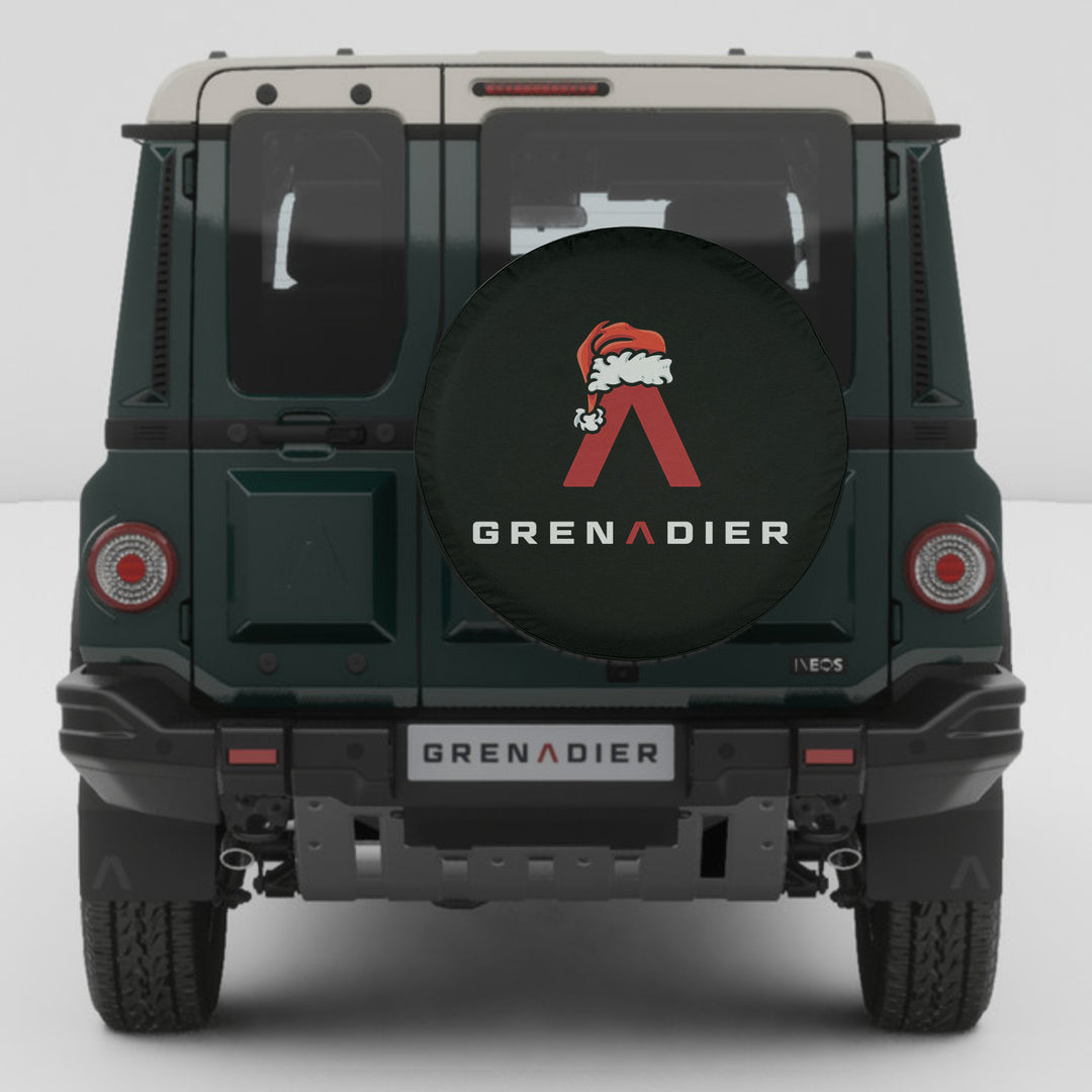 Grenadier Spare Tire Cover – A Merry Touch for Your Rear View!