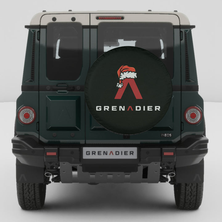 Grenadier Spare Tire Cover – A Merry Touch for Your Rear View!