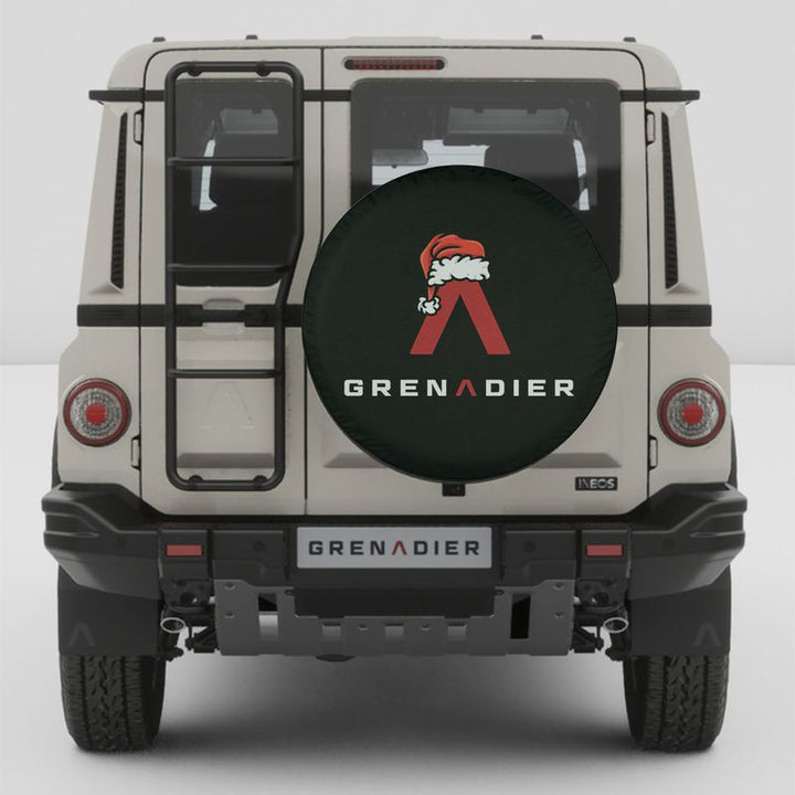 Grenadier Spare Tire Cover – A Merry Touch for Your Rear View!