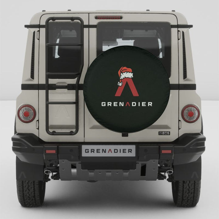 Grenadier Spare Tire Cover – A Merry Touch for Your Rear View!